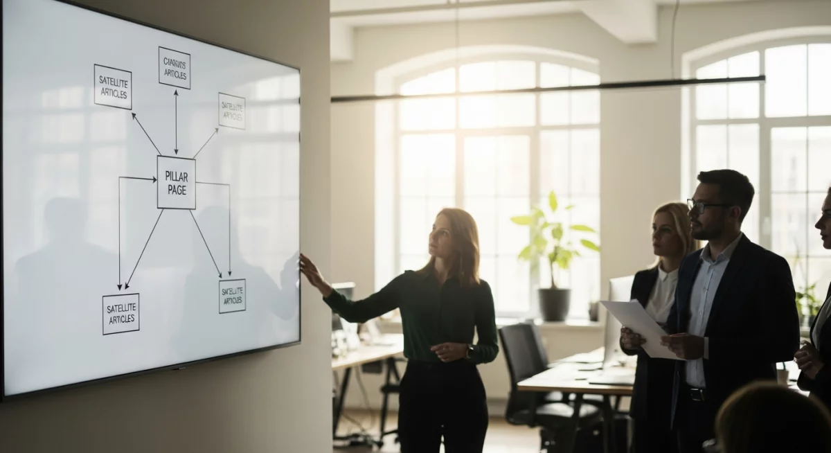 Rédaction et optimisation d'un contenu pilier pour Google