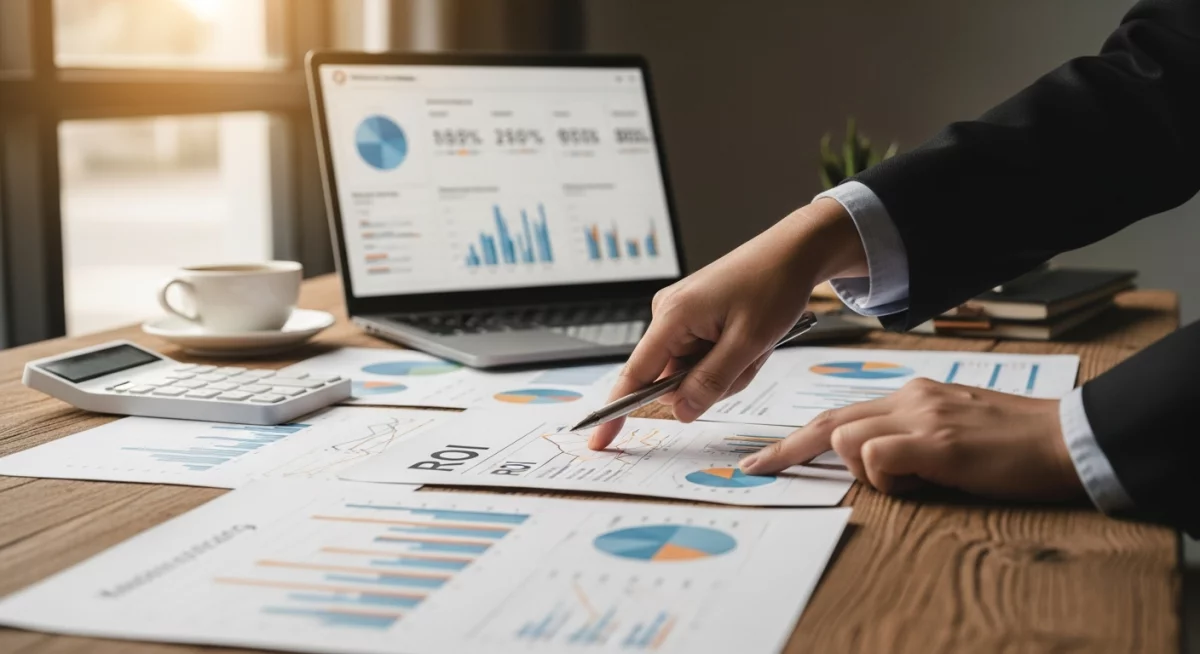 Comment calculer et améliorer votre ROI marketing en 2026 Photos par Gemini