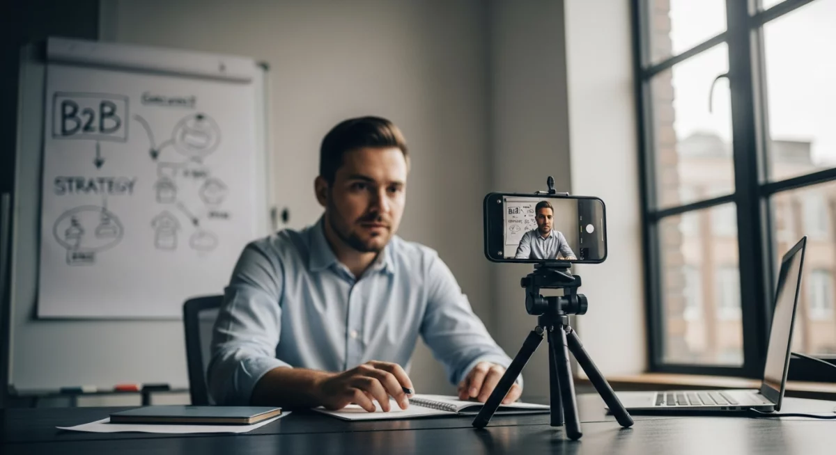 Stratégie TikTok B2B leads : guide complet pour générer des clients Photos par Gemini